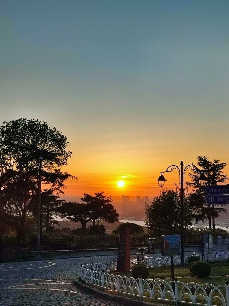 Çamlıca Tepesi manzarası