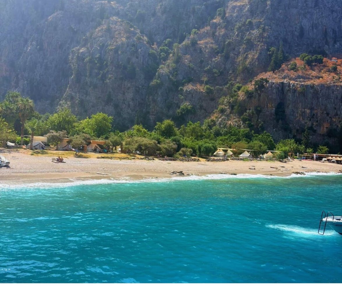 Kelebekler Vadisi üstten manzara doğal güzellik