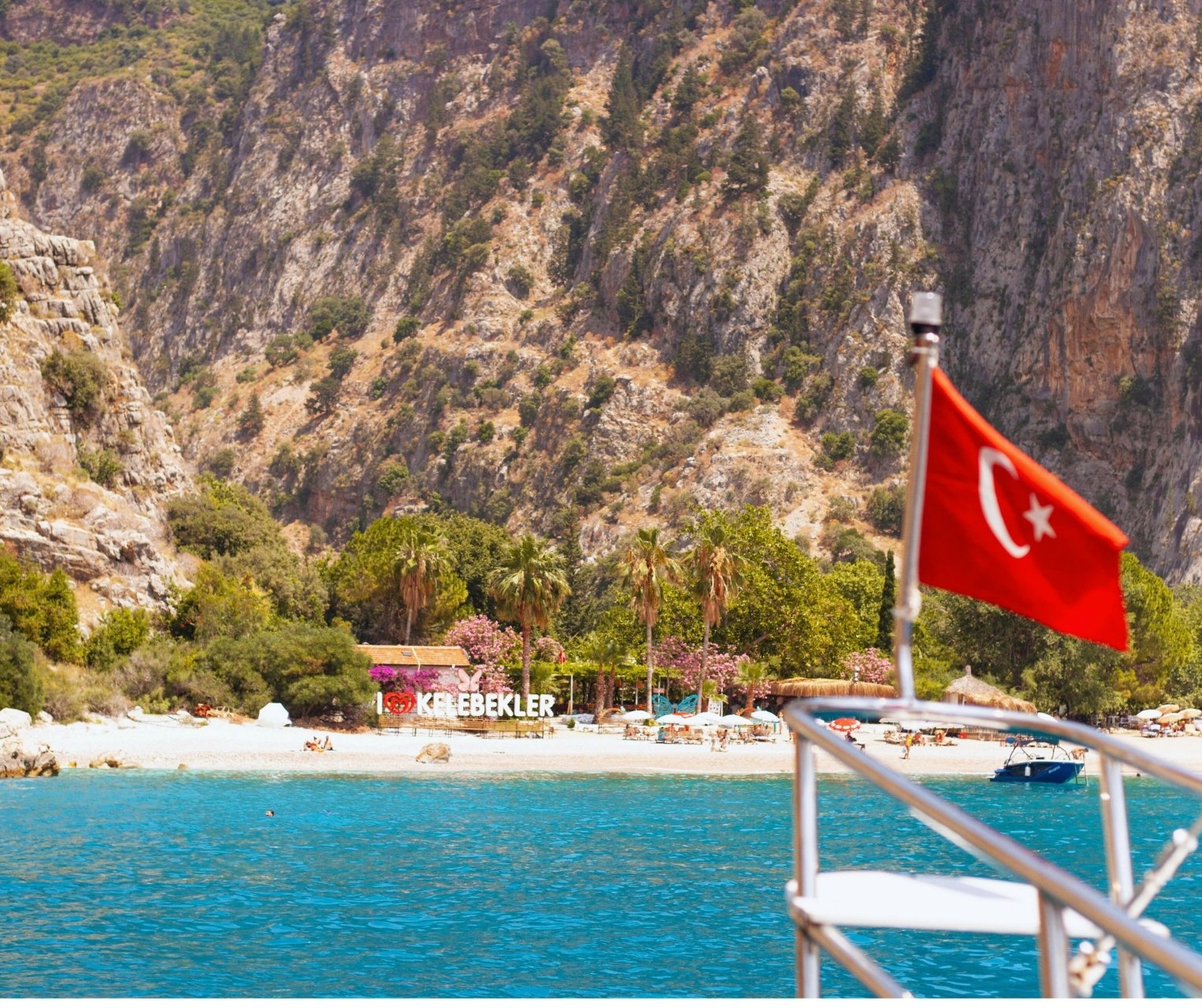 Kelebekler Vadisi tekne turu Fethiye