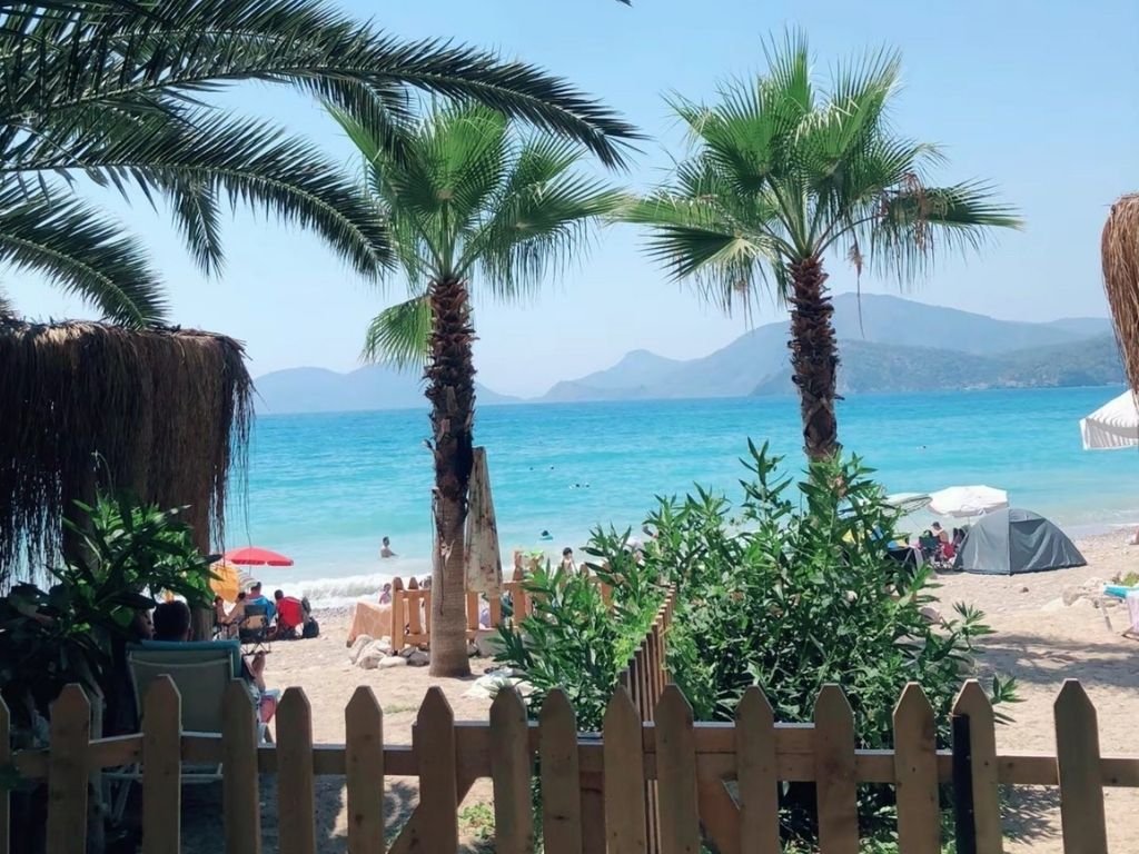 Kıdrak Koyu plaj piknik alanları