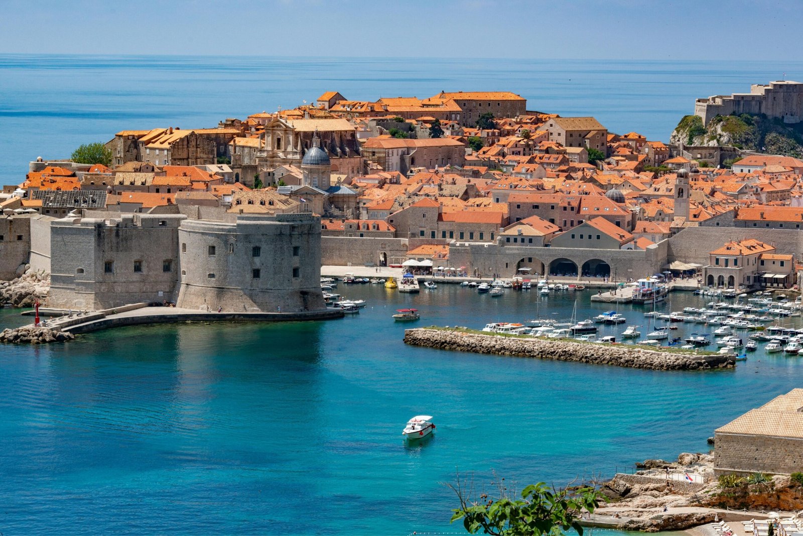 Dubrovnik limanı ve Gruž bölgesi