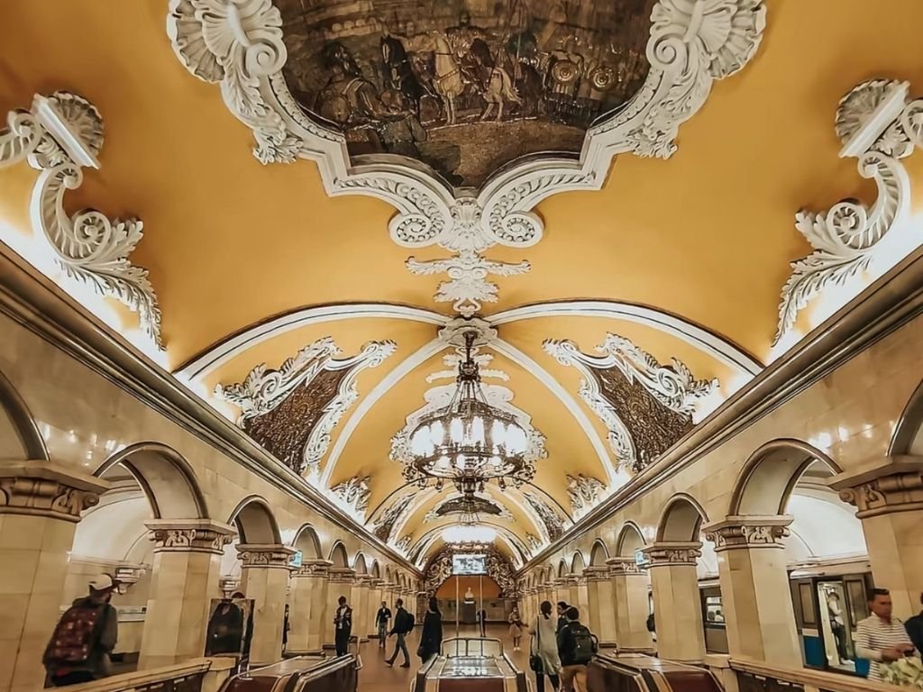 Moskova gezilecek yerler: Metro istasyonu