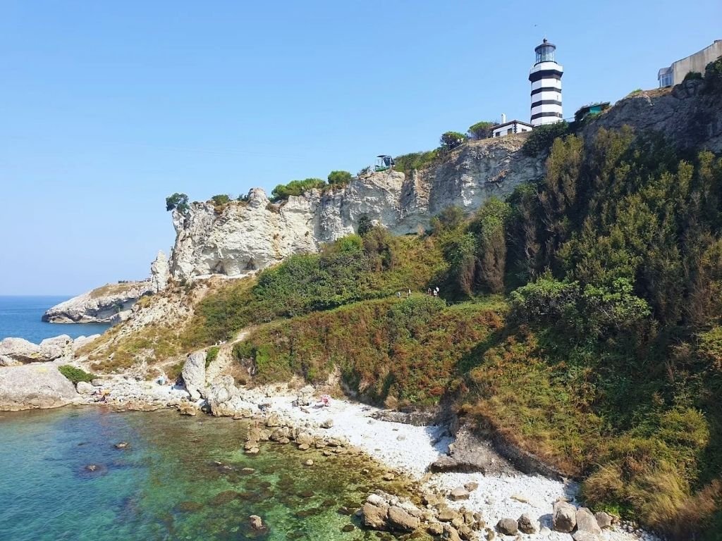 Şile sahili ve feneri